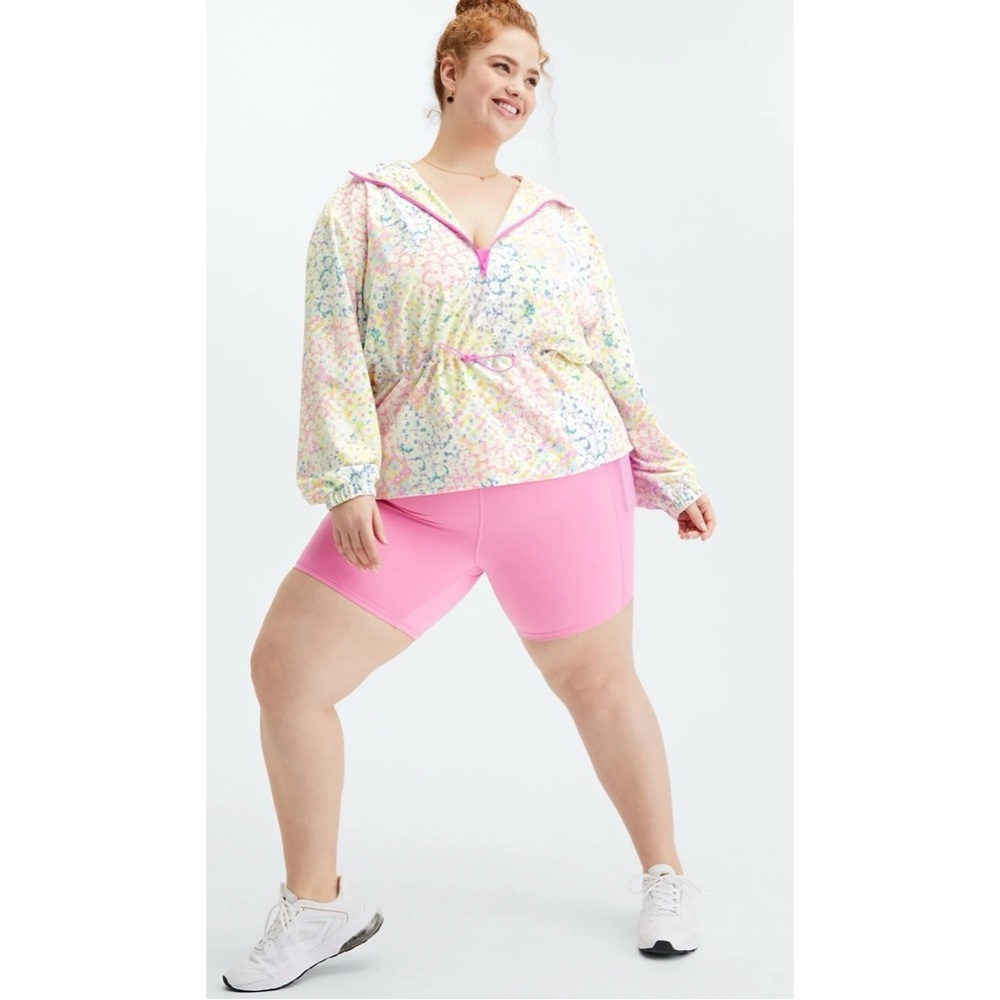 Fabletics Rosa woven pullover jacket 🩷🌼 - Picture 6 of 7